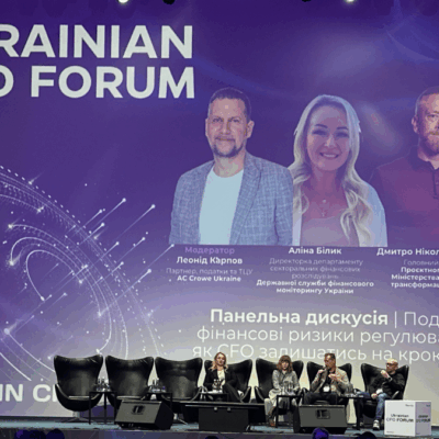 Компанія AC Crowe Ukraine взяла участь у XXIII Щорічному форумі фінансових директорів України!